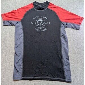 Pier 27 Surf Club Men's M 50+FPS solar protection surf wear short sleeve top